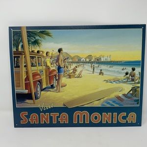 Visit Santa Monica Wall Art